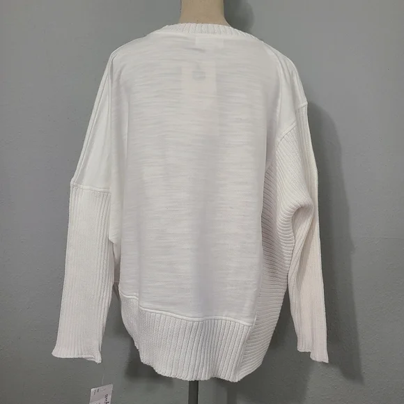 Neon Buddha South Beach Asymmetric Sweater‎ Size Med NWT